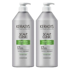 Kerasys Scalp Clinic Protein Conditioner, 980ml, 2 pieces / 케라시스 두피 클리닉 단백질 컨디셔너, 980ml, 2개