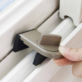 Balcony Window & Door Security Lock with Screen Fixer Balcony Lock 2ea