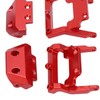 RC 1/18 Bumper Replacement Aluminum Alloy RC Front Rear Bumpers