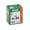 SPAX Wirox 8000000287206 Universal Screw, 3.5 x 20 mm, Pack