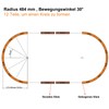 Evemdel Model Gauge H0 1:87 Code 100 19 Inch Straight