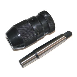 Keyless 1/32"-1/2" Drill Chuck With Morse Taper #4 MT4 Arbor
