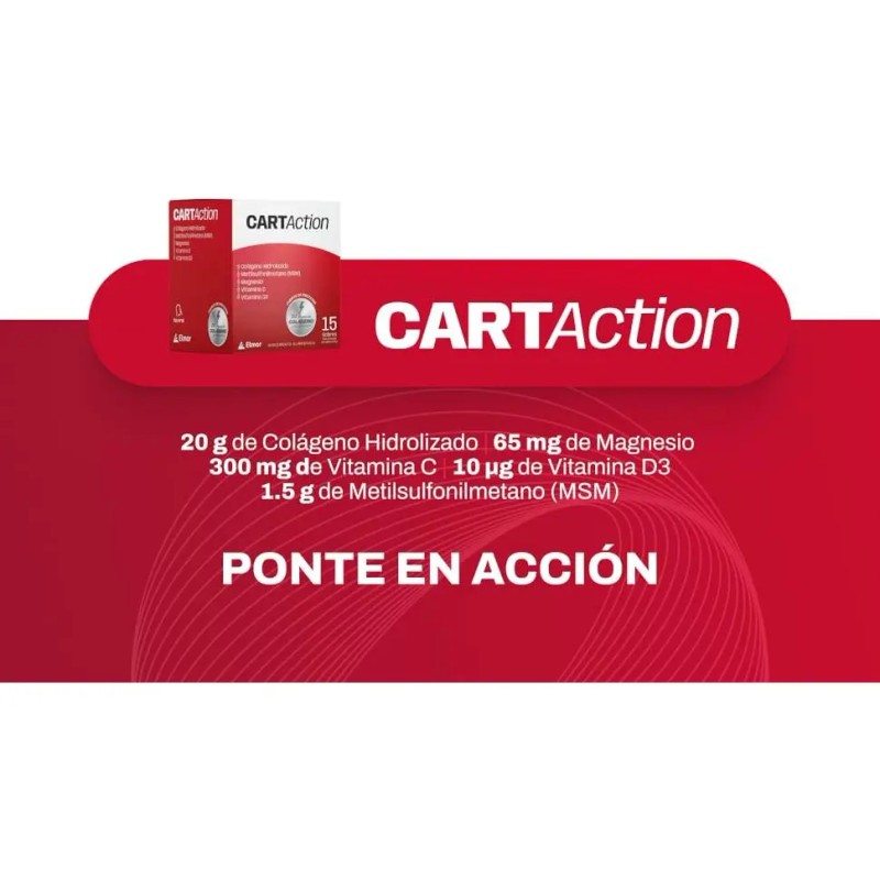 Cartaction Suplemento Alimenticio Sobres Sabor