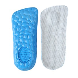 JHTSOLE Height Increase Insole Heel Lift Insert Invisible Half Increased Heel Cushion Shoe Lifts for Women 1cm