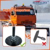 Fenhaliny 2873423 Snow Plow Skid Shoes Kit Compatible with Polaris