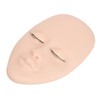 Eyelash Extension Mannequin Head with 6 Pair Replacement Eyelids Soft