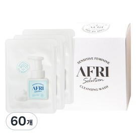 Aprey Feminine Cleanser Pouch Portable Cleanser 1BOX Natural Mildly Acid Ingredients Individually Packed Travel Cleanser (Contains Propolis), 60 Count, 3ml / 애프리 여성청결제 파우치 휴대용청결제 1BOX 천연 약산성성분 개별포장 여행용청결제 (프로폴리스 함유), 60개, 3ml