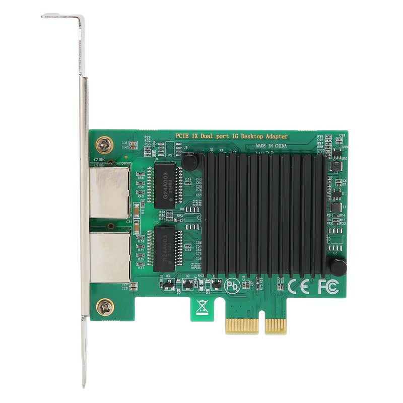 1000M Gigabit Ethernet Network Card Dual RJ45 Port 10/100/1000Mbps PCI