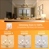 Dimmable G9 LED Bulb 3000K Warm White, T4 G9 6W
