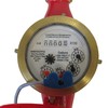 PRM 3/4 Inch Multi-Jet Brass Totalizing Hot Water Meter with