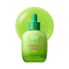 EQQUALBERRY Suero Calmante Facial Aloe PDRN Calming Serum - Coreano con PDRN, Cica y Aloe Vera, Reparador para Piel Sensible, No Comedogénico, 30 ml
