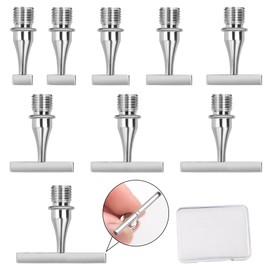 Thin Version Stainless Steel Diamond Painting Art Drilling Tips Nibs Placers Tool Accessories All 9 Beads