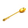 VOANZO Teaspoons Set of 6 with Tea Spoon Rest Gold
