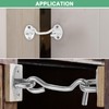 M METERXITY 2-Pack Hook and Eye Latch for Door 6