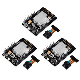 3Pcs ESP32-CAM WiFi Module ESP32 Serial to WiFi ESP32 CAM Development Board 5V Bluetooth USB to Serial Port with OV2640 Camera Module