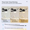 Ceiling Fan with Lights and Remote Control, E26 Ceiling Fan
