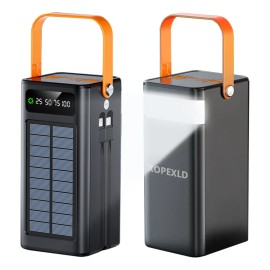 Linterna Exterior Del Banco De Energía Solar 70000 Mah