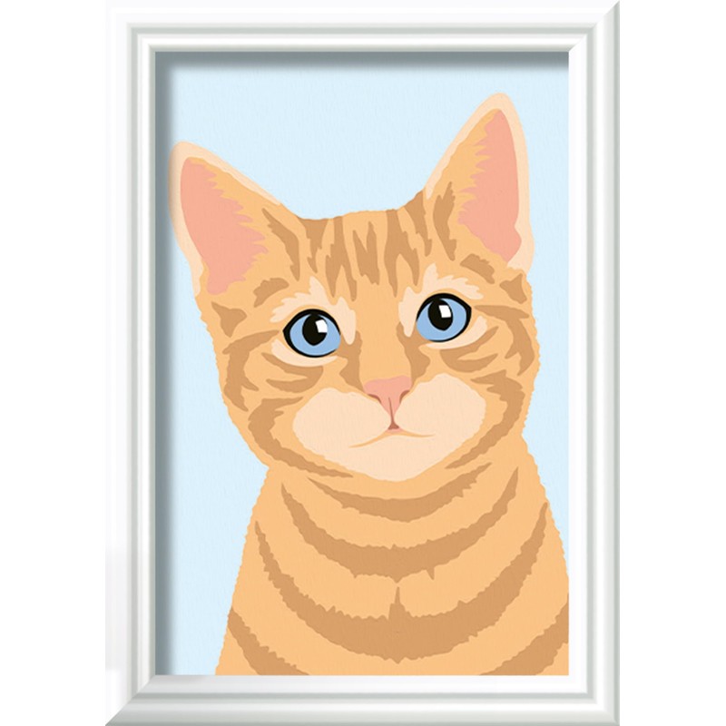 Ravensburger Painting by Numbers 23756 Cute Cat Children from 7