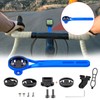 BIKOOCO Bike Computer Mount - Aluminum Alloy Out Front Cycling