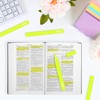 Vitoler Yellow Highlighter,5pcs Fluorescent Yellow Highlighter Chisel Tip,Cute Highlighters for