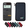 Casio fx-85DE X including a WYNGS protective case in Blue