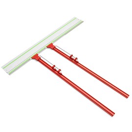 Parallel Guide System for Track Saw Kit, Fits Festool, Makita, Milwauke Rails, Precision Cutting Tool with Inch Scales, Repeatable Rip Cuts, Aluminum Alloy Construction, 340mm Max Width