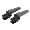 Motorcycle Front Footrests Aluminium Alloy Anti Slip Replacement for MV