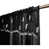 Householdfurnishing Embroidered Kitchen Window Pair Curtains Set Rod Pocket with
