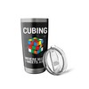 Cubing Solving Speed Cubing Math Meets Art Stainless Steel Insulated