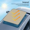 ECCPP Sunroof Sunshade Shade Curtain Cover Replacement for 2007-2014 Fit