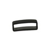 Size 28MM Black Rubber Replacement Watch Band Strap Loop