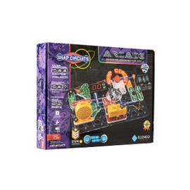 Snap Circuits “Arcade”, Electronics Exploration Kit, Stem Activities for Ages 8+, Full Color Project Manual (SCA-200)