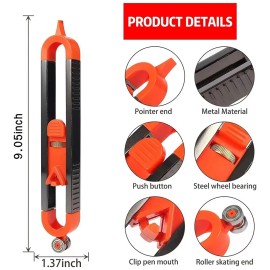 Unbranded Precision-Made Economical Maneuverable Irregular Contour Gauge Shape-taking Tool