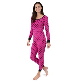 Leveret Women Hearts 2 Piece Pajama Set 100% Cotton X-Small