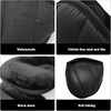 Azyuan Unisex Waterproof Foldable Earmuffs for Winter Adjustable Fleece Ear