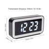 Wireless Charging Alarm Clock USB Reverse Charging LED Large Screen