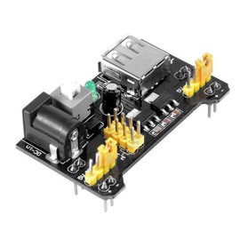 Hailege Hailege 5pcs 3.3V 5V Power Supply Module for MB102 102 Prototype Breadboard DC 6.5-12V or USB Power Supply Module
