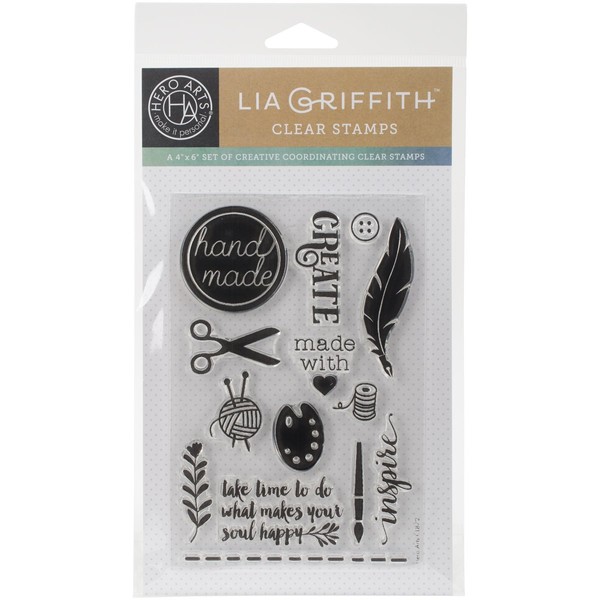 Hero Arts Create by Lia Clear Stamp Set