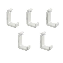Do It Y ourself DIY PARTNER 5 PCS TOSO Mono Hooks 10-A White Rear Insert Picture Rail