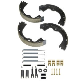 Mac Auto Parts Emergency Parking Brake Shoes & Springs Kit For 2008-2018 Ram 1500 Pick Up