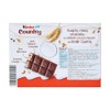 Kinder Country Milk Chocolate with Rich Milk Filling (9's), 211.5grams