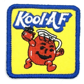 Unbranded Kool-AF Funny Adult Humor Vintage Style Retro Patch Hat Cap