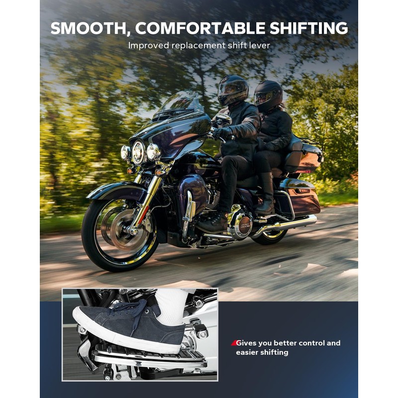 Amazicha Heel Toe Shift Lever Pegs CNC Aluminum Shifter Lever