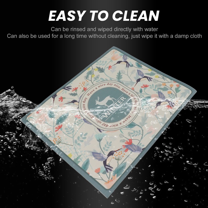 Coffee Maker Mat Absorbent Spill Proof Waterproof Scratch Resistance Coffee