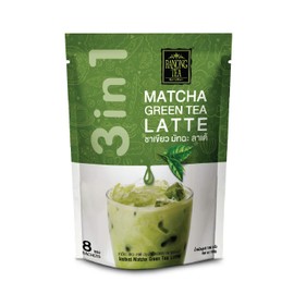 Ranong Tea Matcha Green Tea Latte Instant Drink Mix 8 Sachets