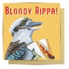 La La Land Greeting Card Bloody Ripper Kooka