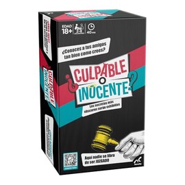 Juego De Mesa Culpable O Inocente                                                                                                                     