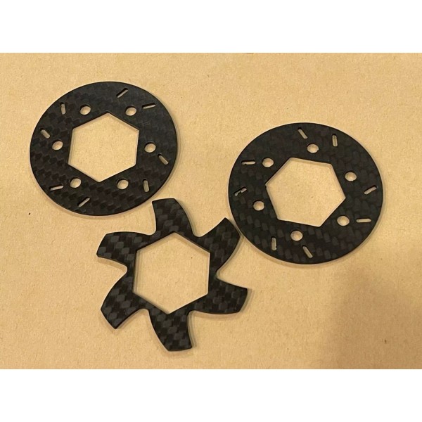 G-MZ 1 set Carbon Fiber Brake Disk for 1/5 HPI
