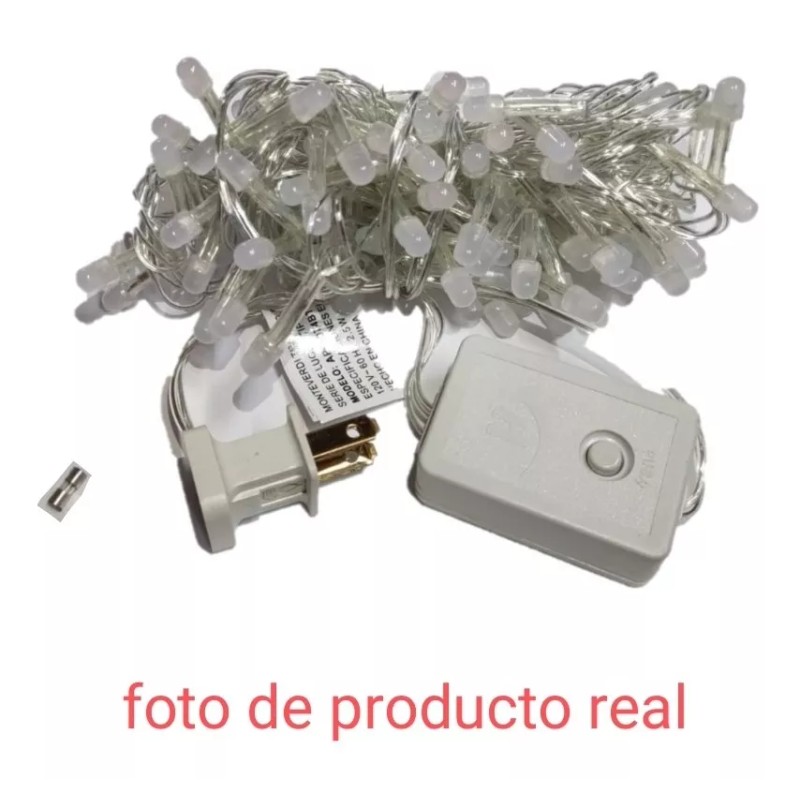 BOSSCO Serie 100 Luces Leds Magica Navideñas 5 Mts Bueno