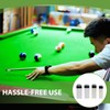 EBQOSK Multi-Size Screw-On Pool Cue Tips & Ferrules Kit -